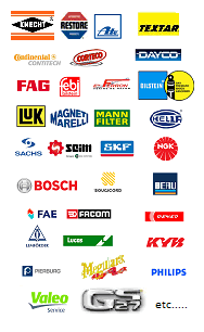 Pièces automobile toutes marques : Porshes, Bosch, Valeo, Philips, Facom...